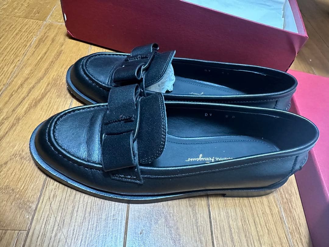 美品　定価126,500円ドゥロワー drawer 購入　フェラガモ　ローファー