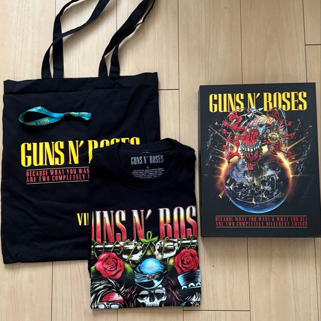 最終値下げ GUNS N' ROSES VIP & Tシャツセット