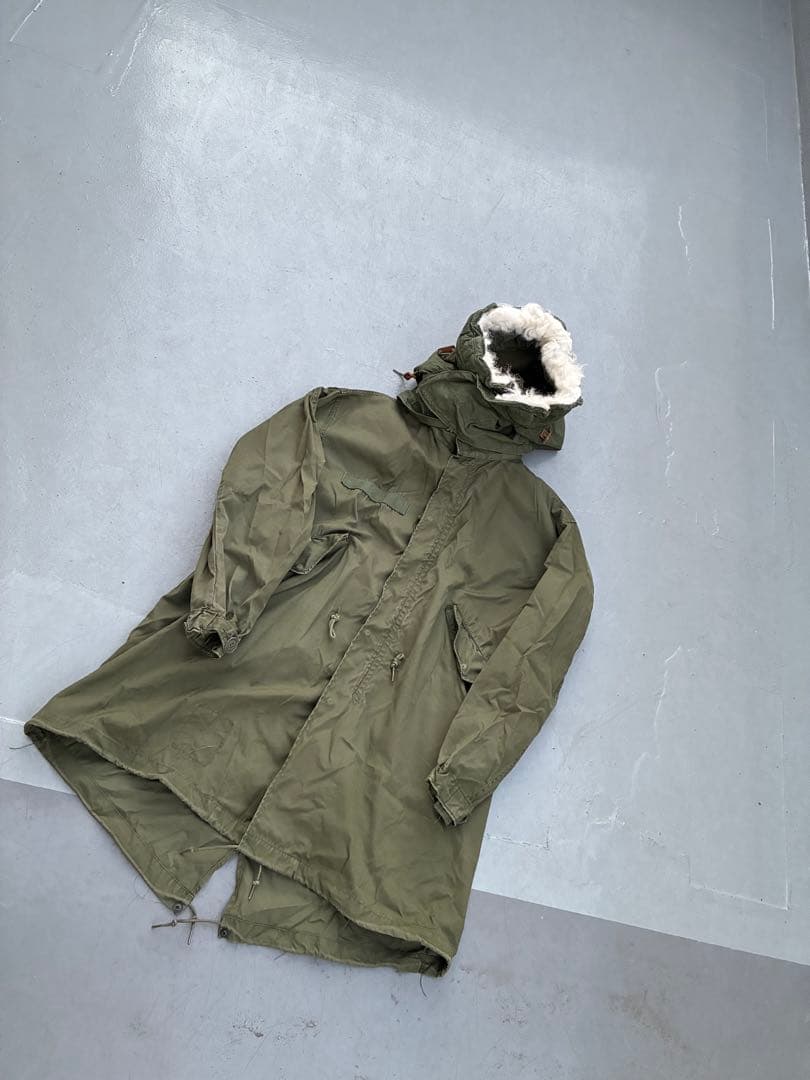 70s 73年製　M-65 モッズコート フード付き