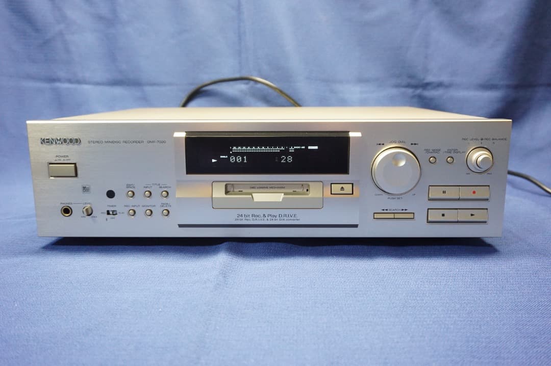 ケンウッド　MDデッキDMF-7020 動作良好 貴重 [管理0021]
