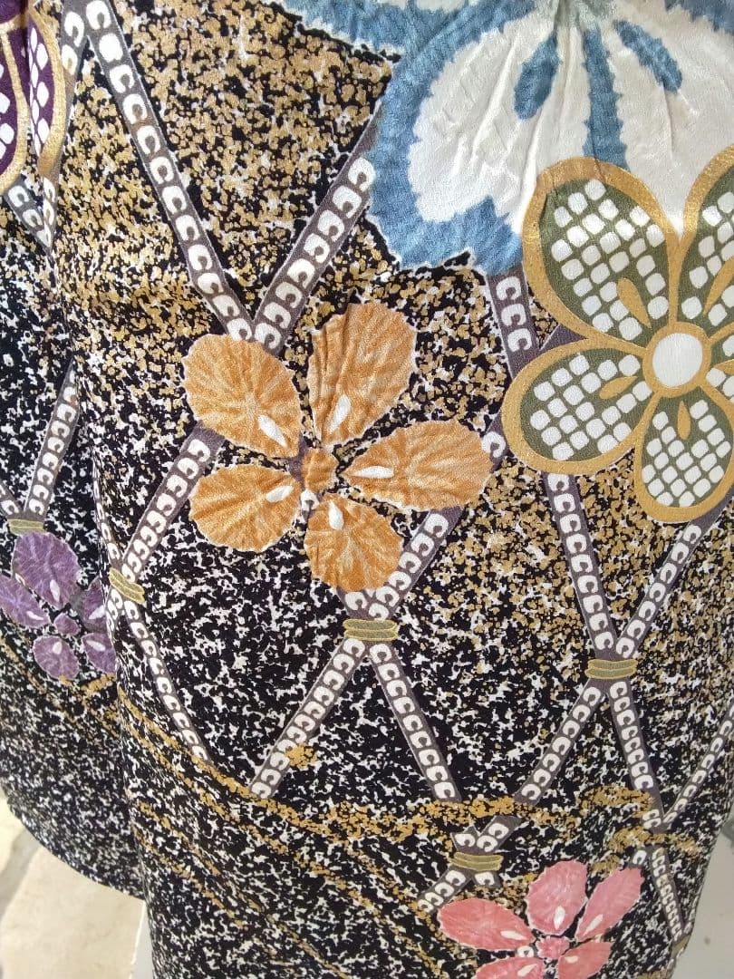 【新春福袋】鈴乃屋振袖フルセット、重ね衿帯揚げ帯締め、西陣袋帯、襦袢、ガード加工