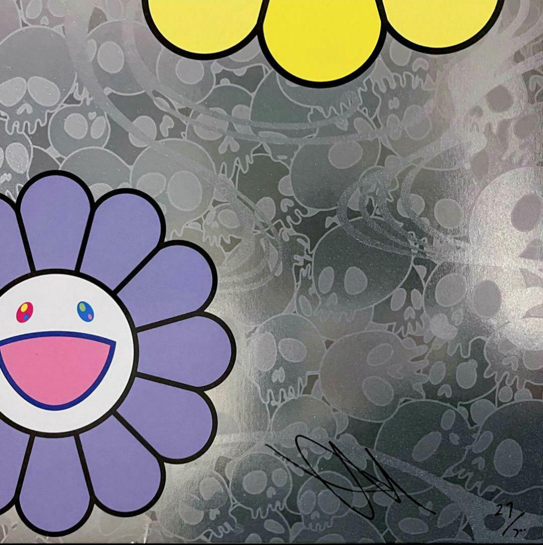 村上隆 光琳とウォホール サイン入り エディション プリント