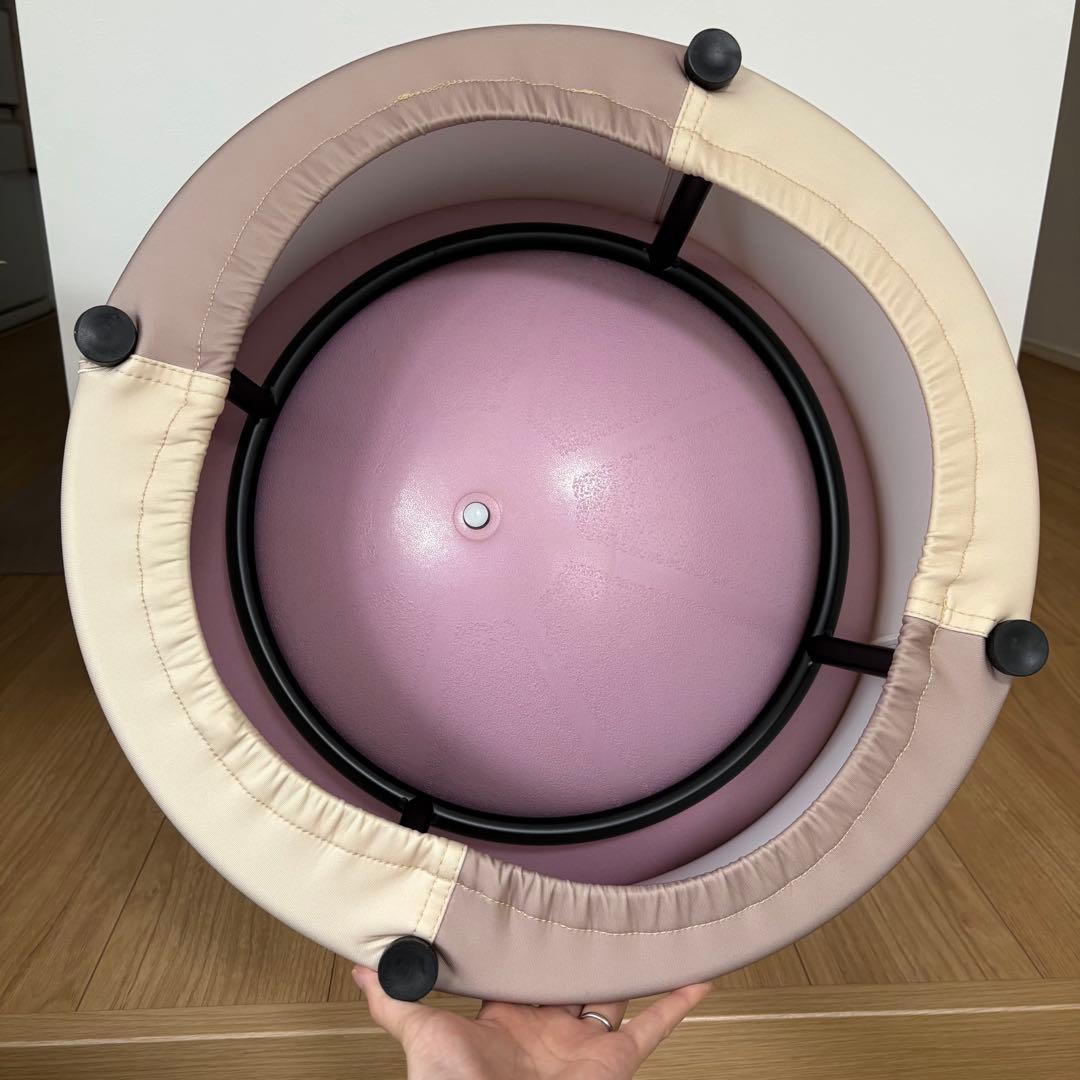 【かな】sango chair ブラウン×ベージュ