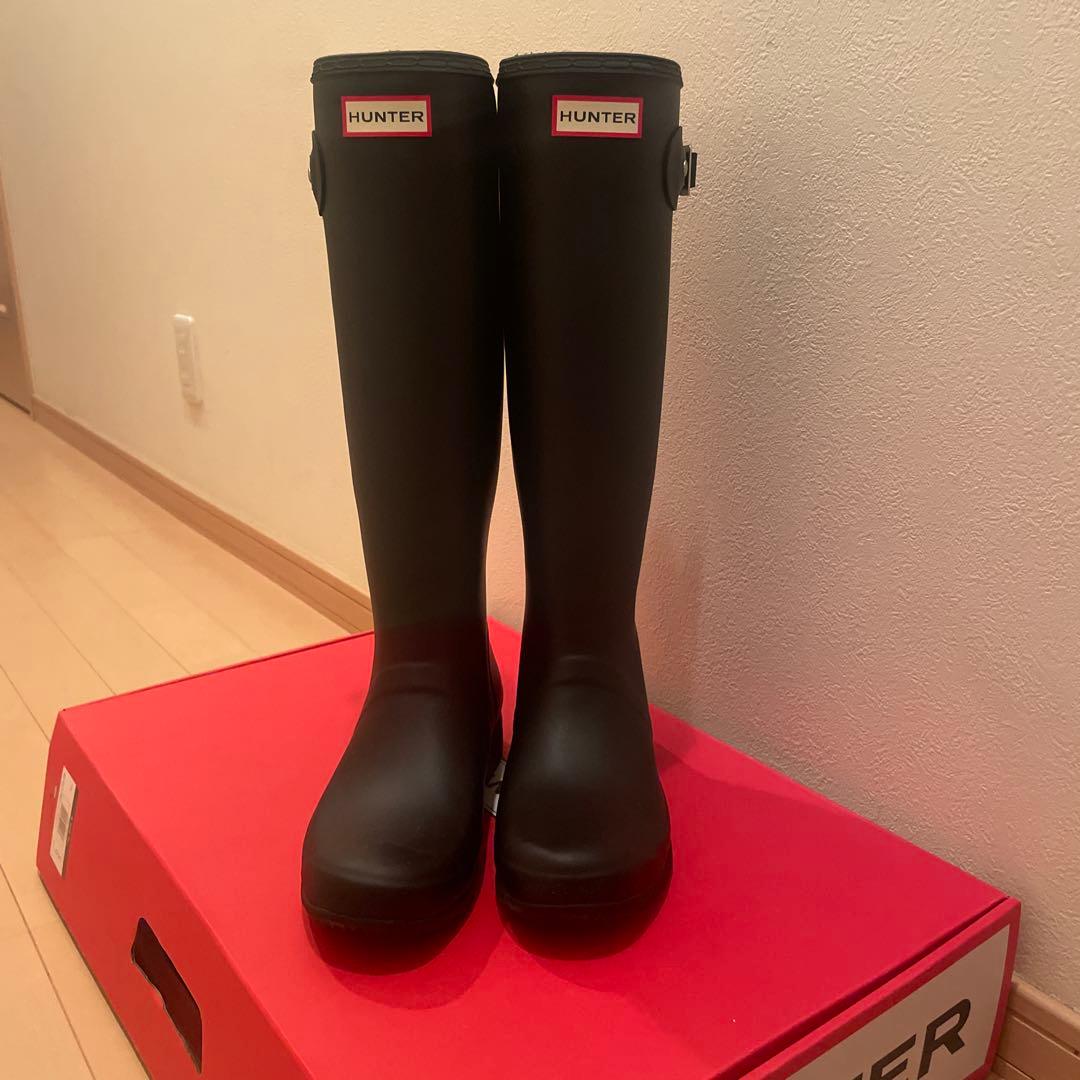 HUNTER (ハンター) オリジナルツアー ブラック レインブーツ