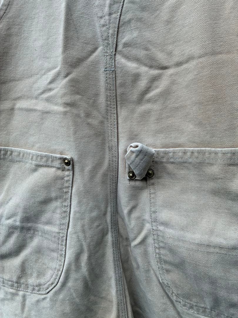 マ*ワ様 Carhartt 89年製　ダブルニー グレー　オーバーオール　USA