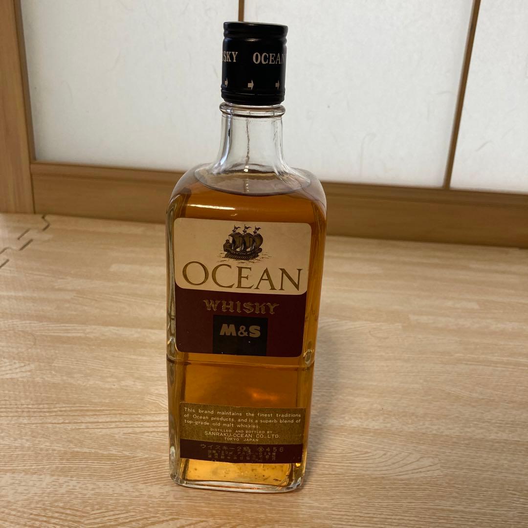 【廃盤】古酒　オーシャンウイスキー　M&S OCEAN