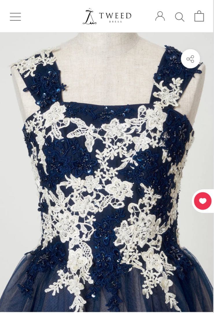 TWEEDGIRL ツイードドレス　新品　演奏会　発表会(定価54,780円)