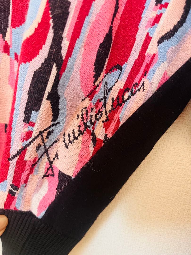EMILIO PUCCI 抽象柄 長袖ニット