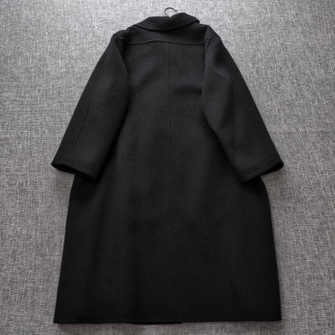 抹茶様　カシミヤ100%　バルマカーンコート　ダブルフェイス仕立て　ロング丈