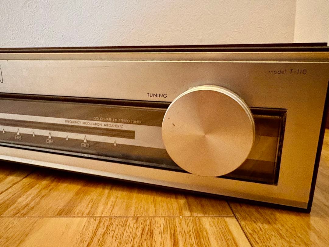 【通電確認済】LUXMAN ラックスマン T-110 チューナー
