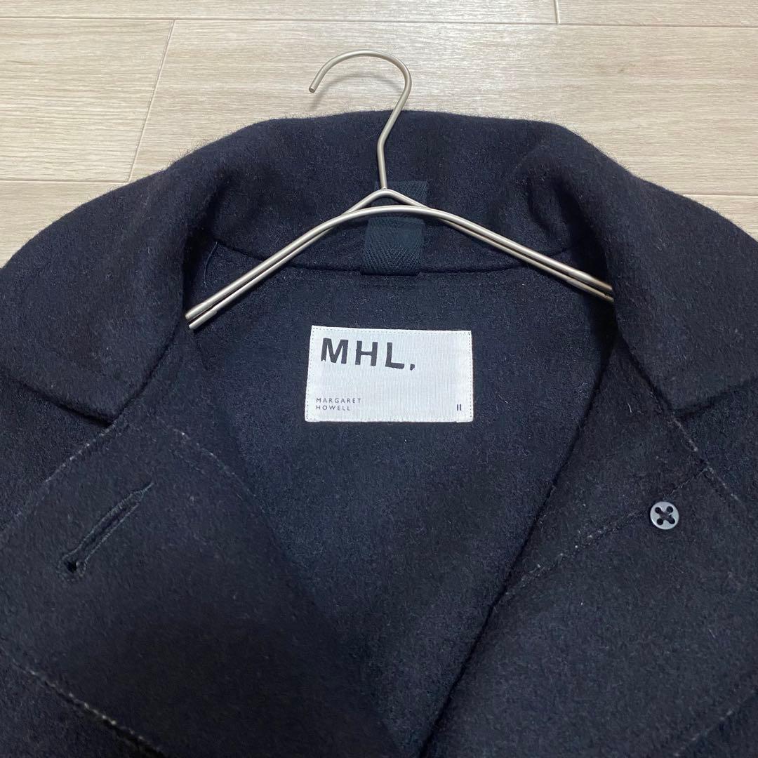 MHL.マーガレットハウエルMILITARY MELTON コート　定価9.3万