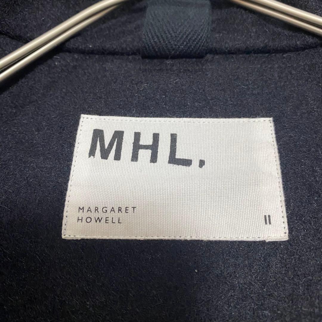 MHL.マーガレットハウエルMILITARY MELTON コート　定価9.3万