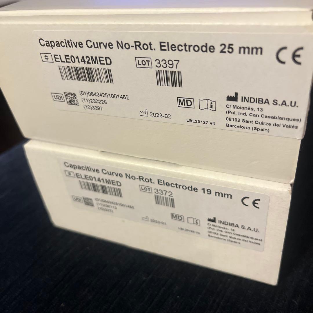 インディバ 頭皮用四角軸タイプ2種類セット