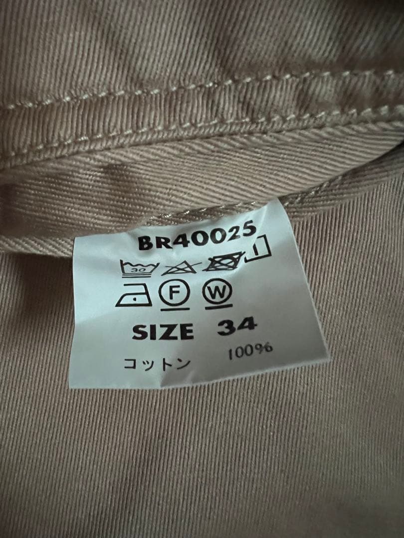 BUZZ RICKSON＆Co.INC バズリクソンズ ワークチノパンツ w34