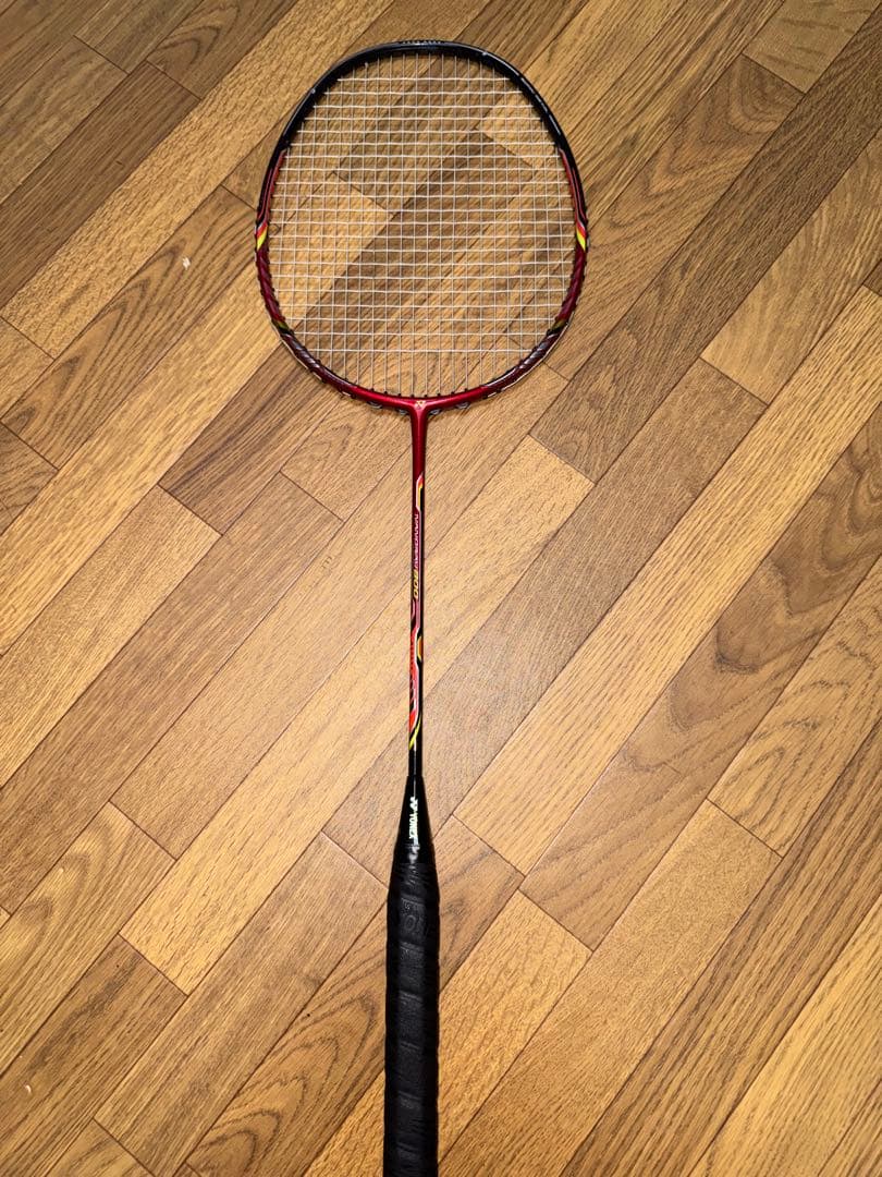 YONEX バドミントンラケット ナノレイ800 4U/G5 レッド