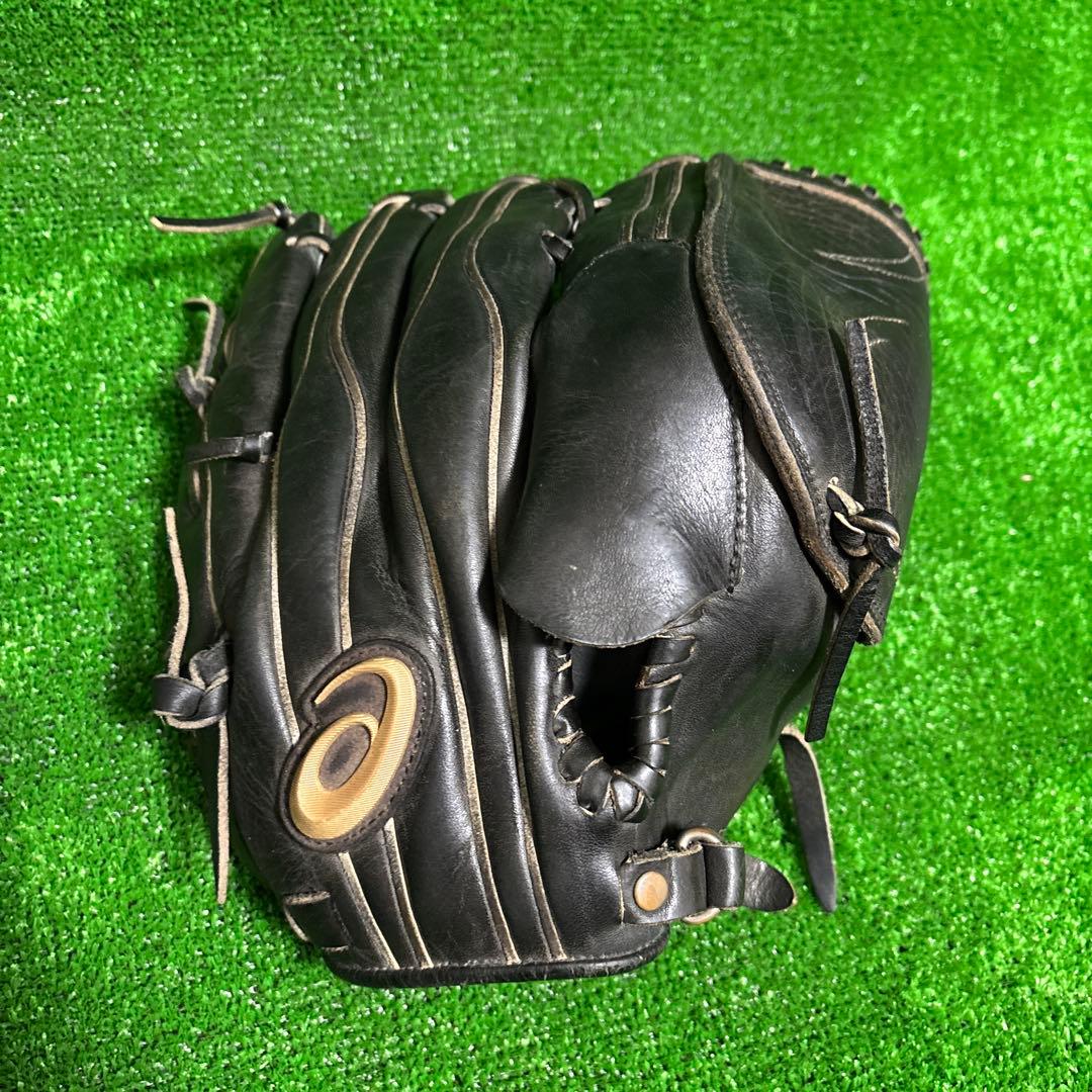 【美品】アシックス 硬式 投手用 グローブ ダルビッシュ ゴールドステージ