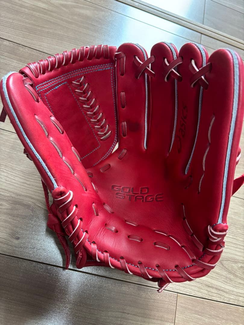 ま*ち様 アシックス 軟式 投手用