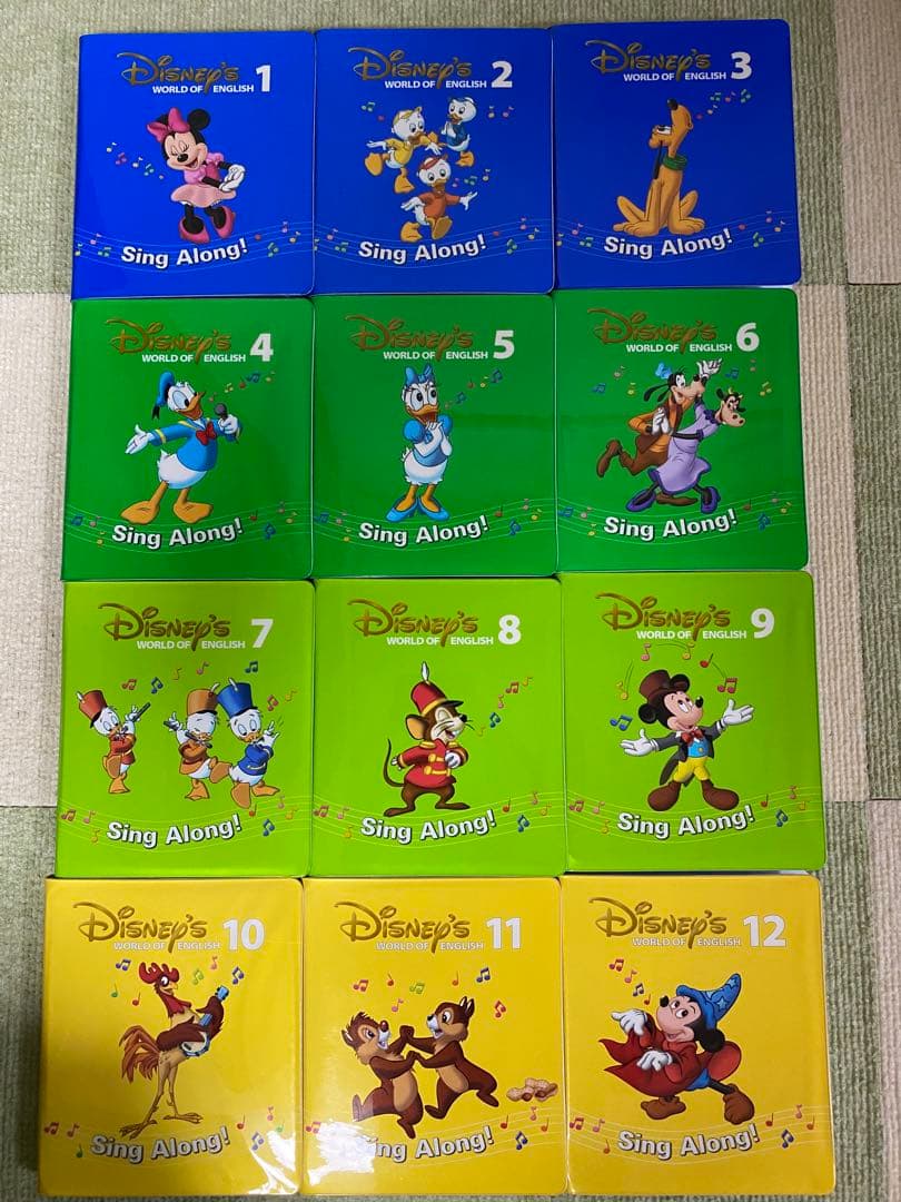 2016年　DWE シングアロングDVD 新子役 ディズニー英語