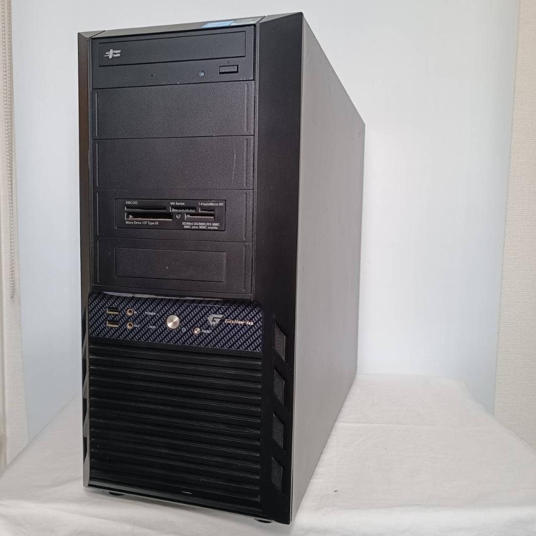 ゲーミングPC/core i7/500GB/GTXグラボ/ガレリア/オフィス搭載