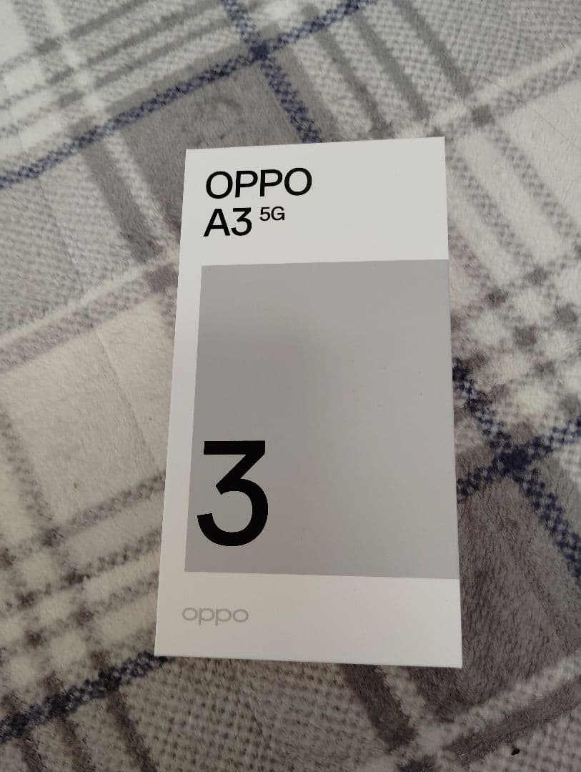 OPPO A3 5G パープル 本体 箱付き