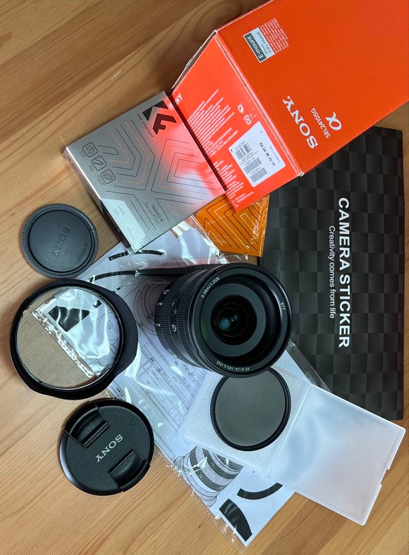 Sony FE 24-105mm F4 G OSS ズームレンズ