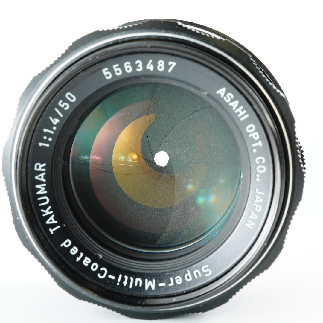 【美品】動作◎ ペンタックス SMC Takumar 50mm F1.4 487