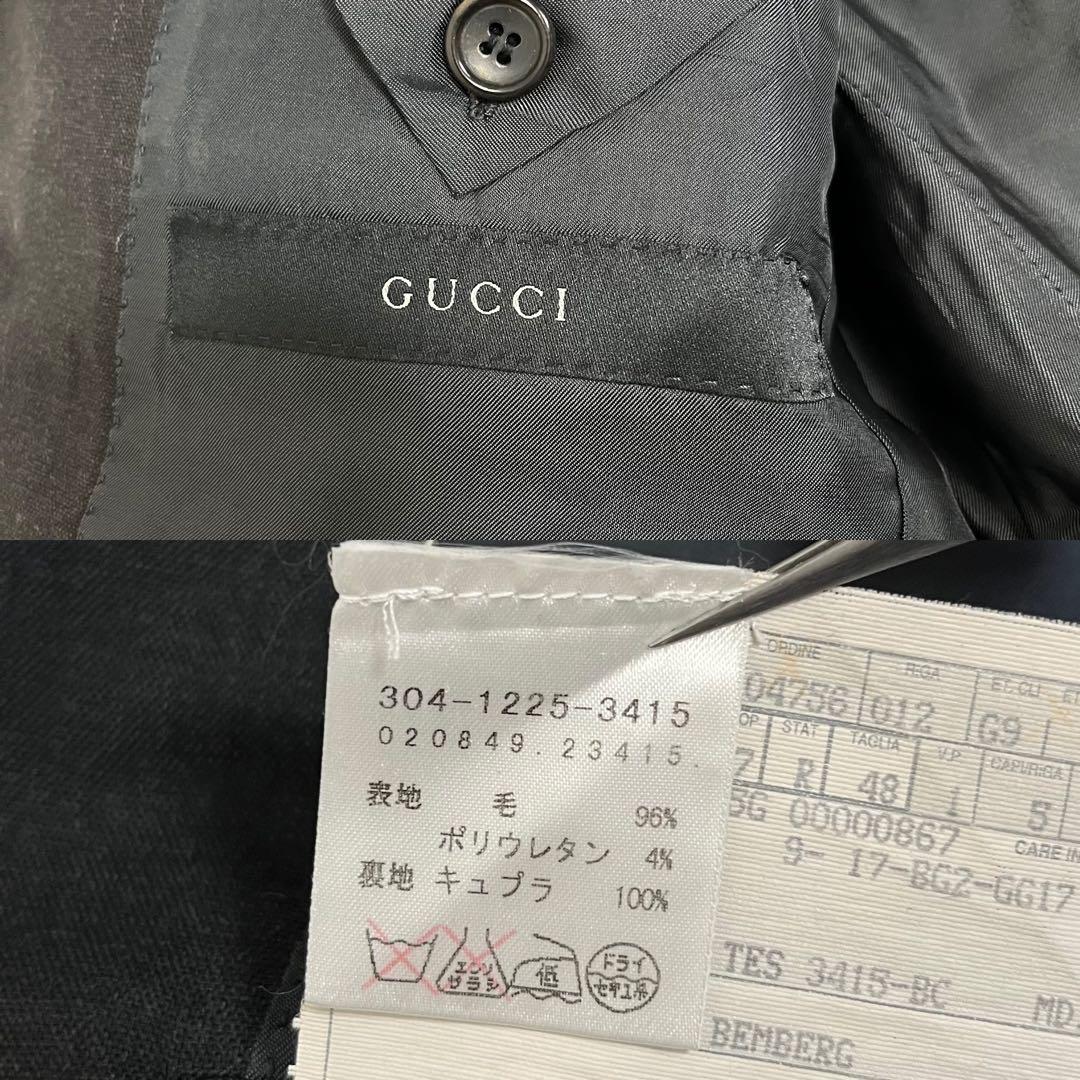 GUCCI グッチ セットアップスーツ ブラック48 3B