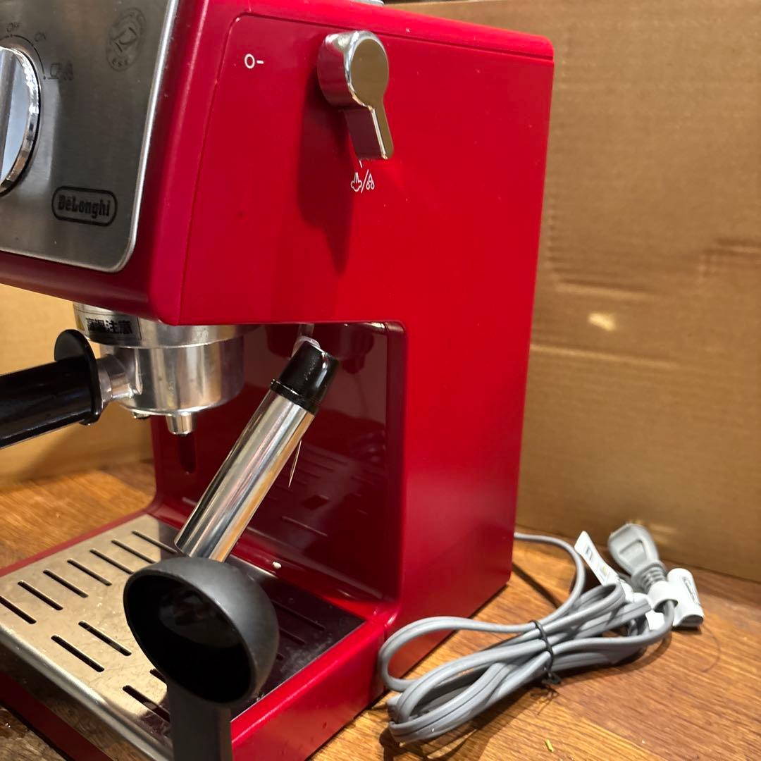 デロンギ エスプレッソマシン ECP3220J RED 動作確認済