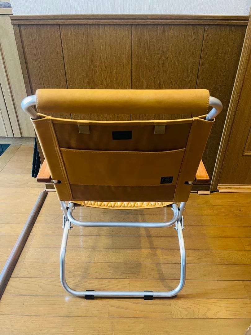 BALLISTICS BD LOWER CHAIR キャメル×シルバーフレーム