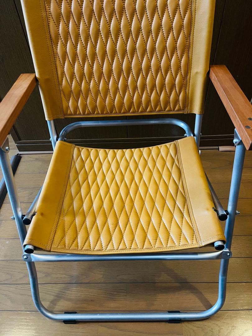 BALLISTICS BD LOWER CHAIR キャメル×シルバーフレーム