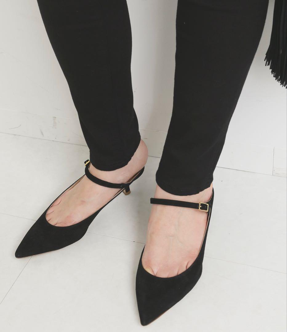 FABIO RUSCONI ファビオルスコーニ ストラップパンプス