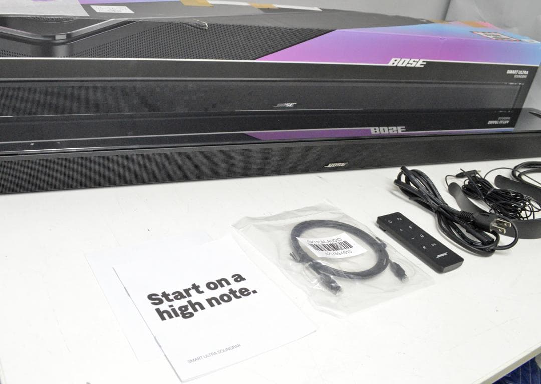 美品！ BOSE Smart Ultra Soundbar 元箱、リモコン付