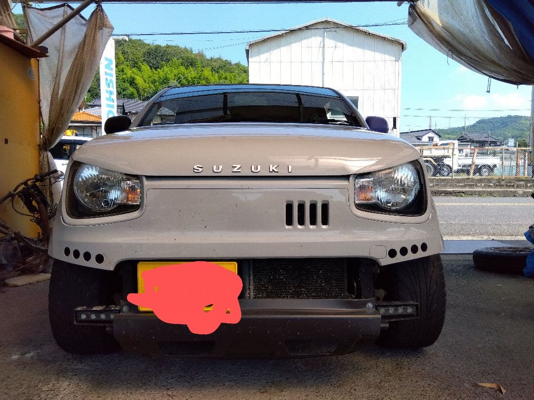 ワンオフバットフェイスボンネット