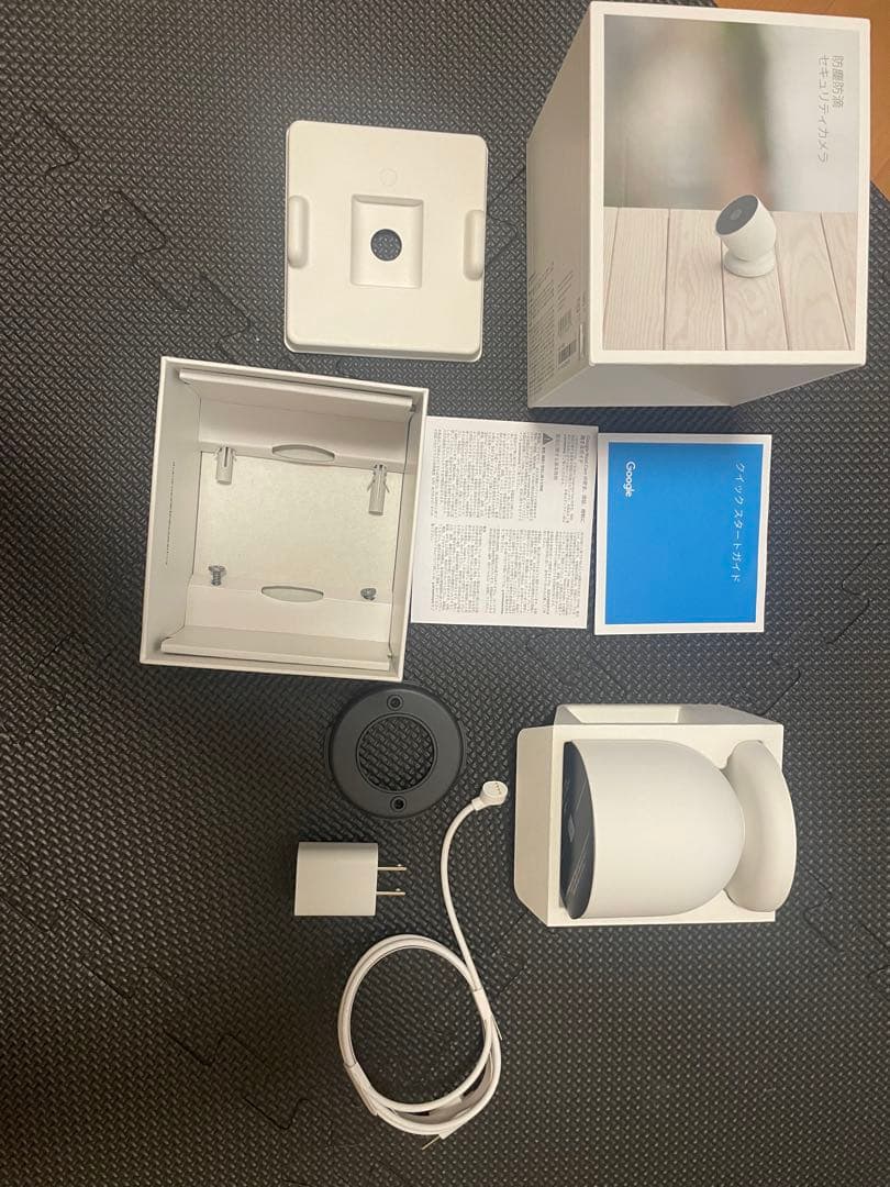 Google nest cam 防犯カメラ