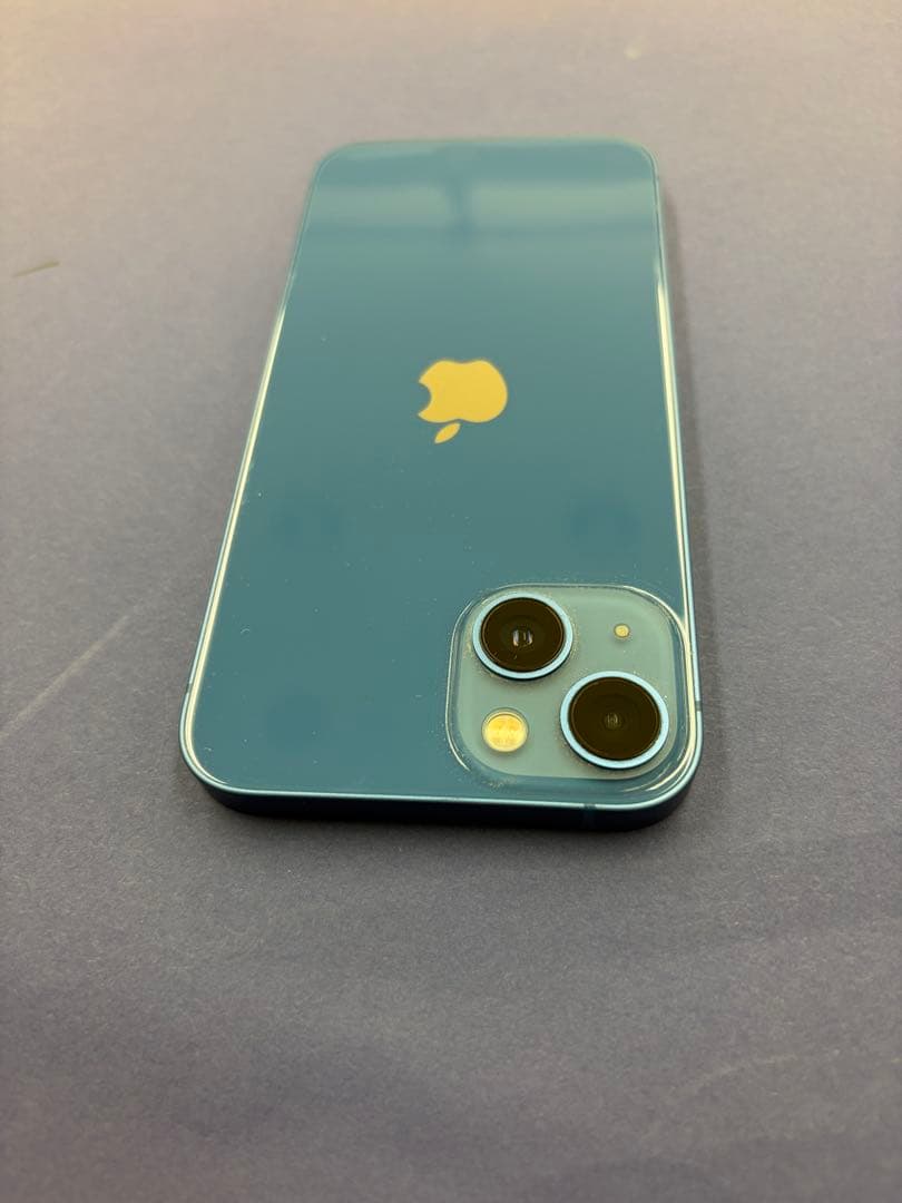 iPhone 13 128GB ブルー SIMフリー 箱有り 充電コード付き