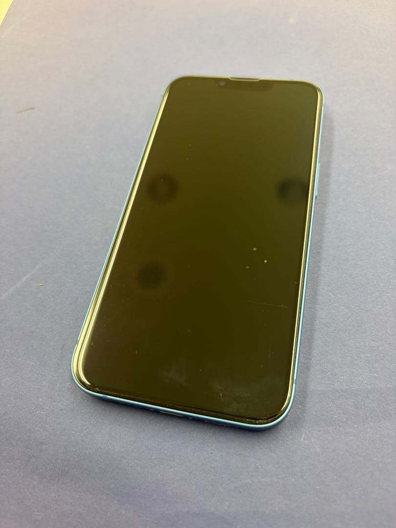 iPhone 13 128GB ブルー SIMフリー 箱有り 充電コード付き