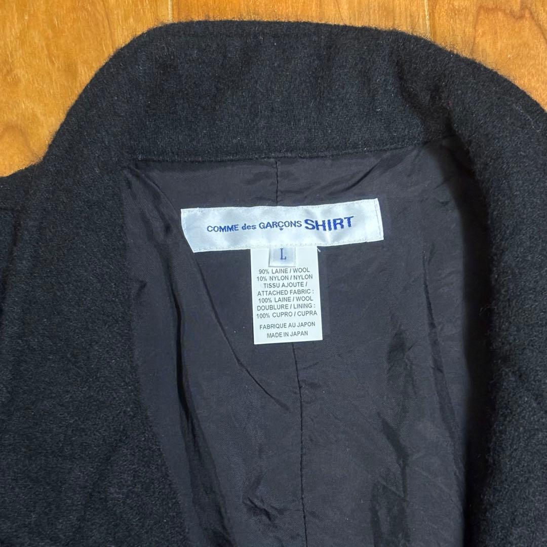 COMME des GARCONS SHIRT 22AW ウール縮絨セットアップ