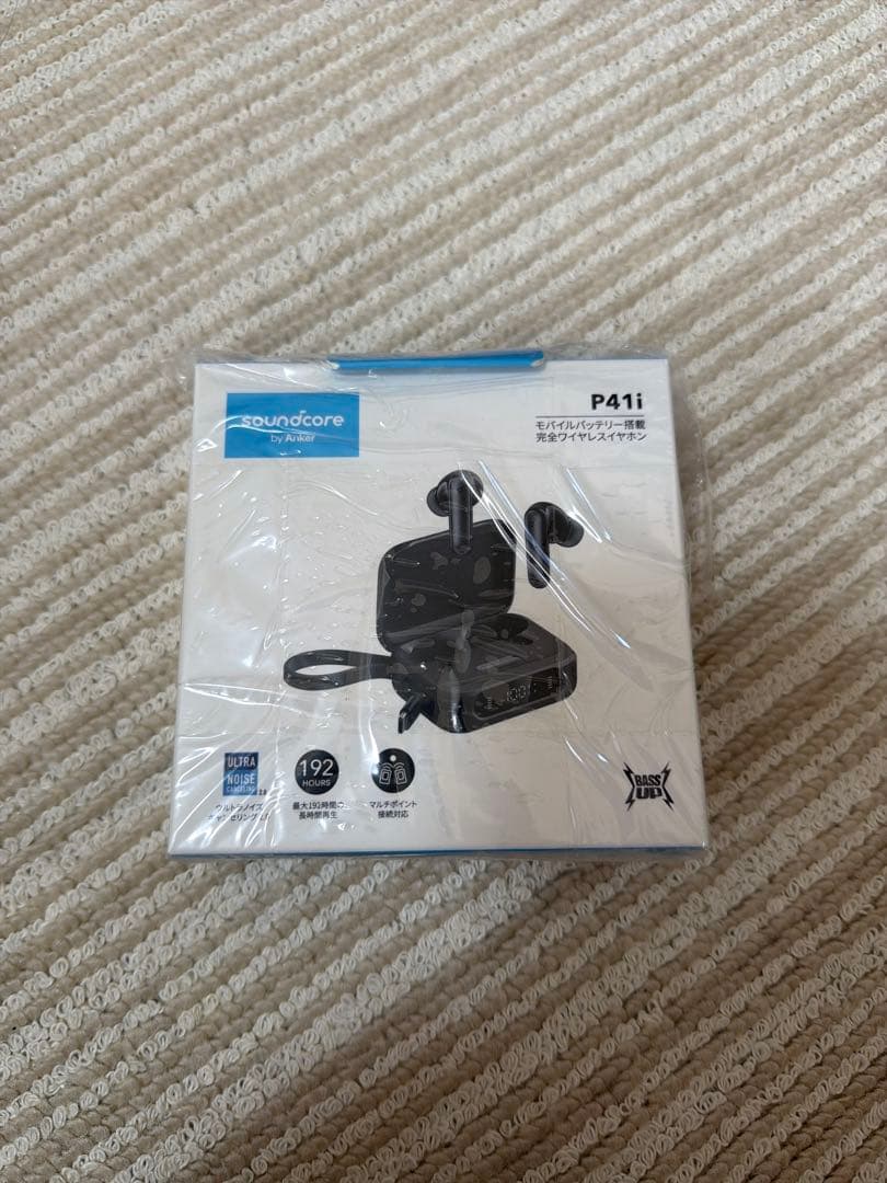 P41i ワイヤレスイヤホン ブラック
