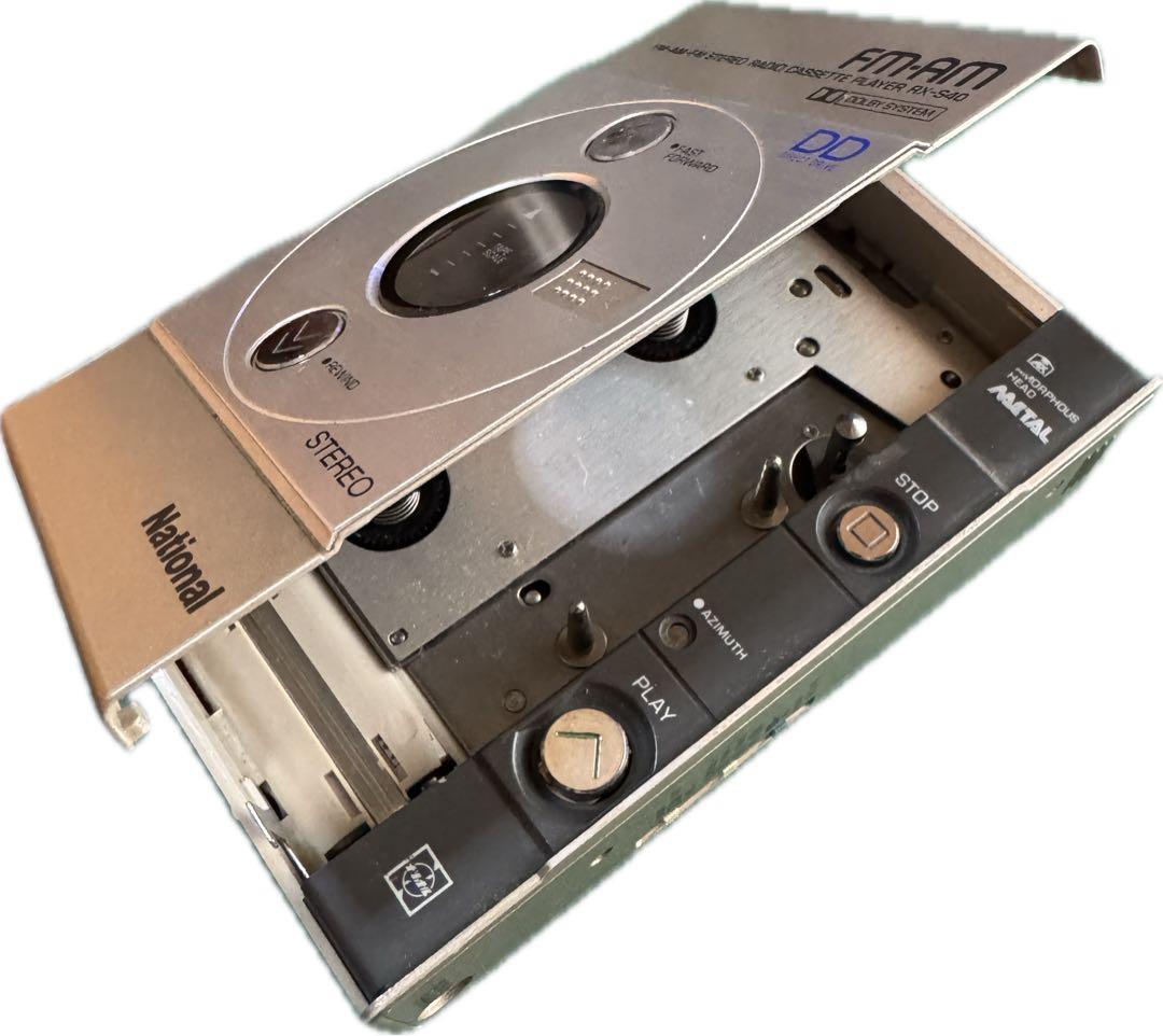 レア National RX-540 カセットプレーヤー