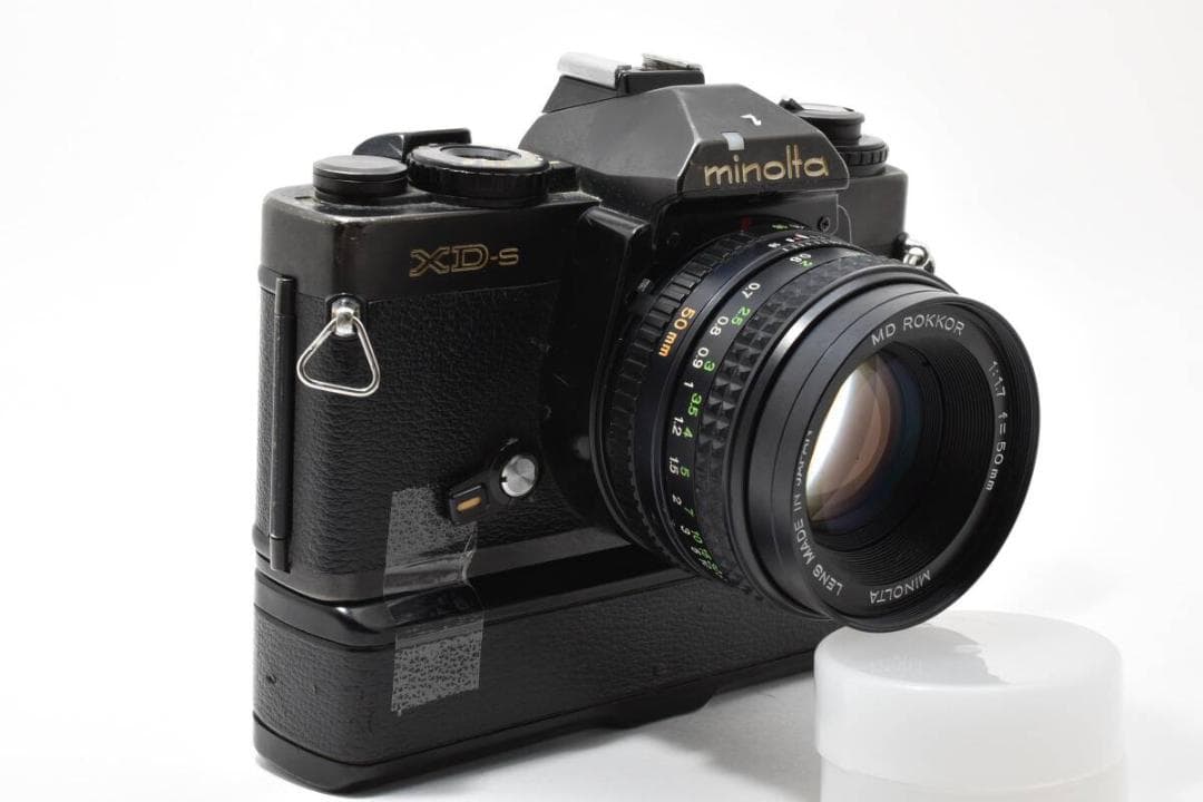 フィルムカメラ MINOLTA XD-S + AUTO WINDER D + MD#1005