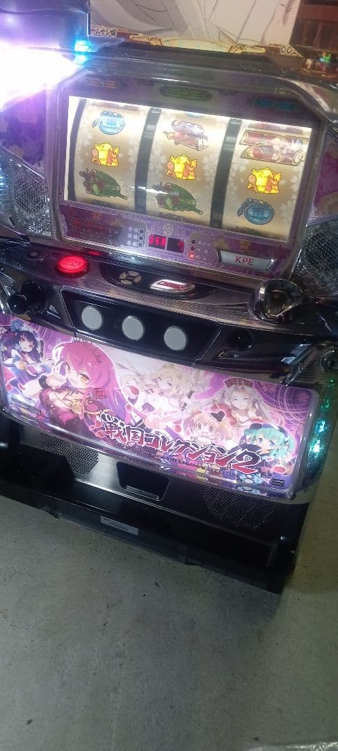 送料込　パチスロ　実機KPE 戦国コレクション2 アミューズ　不要　家スロ