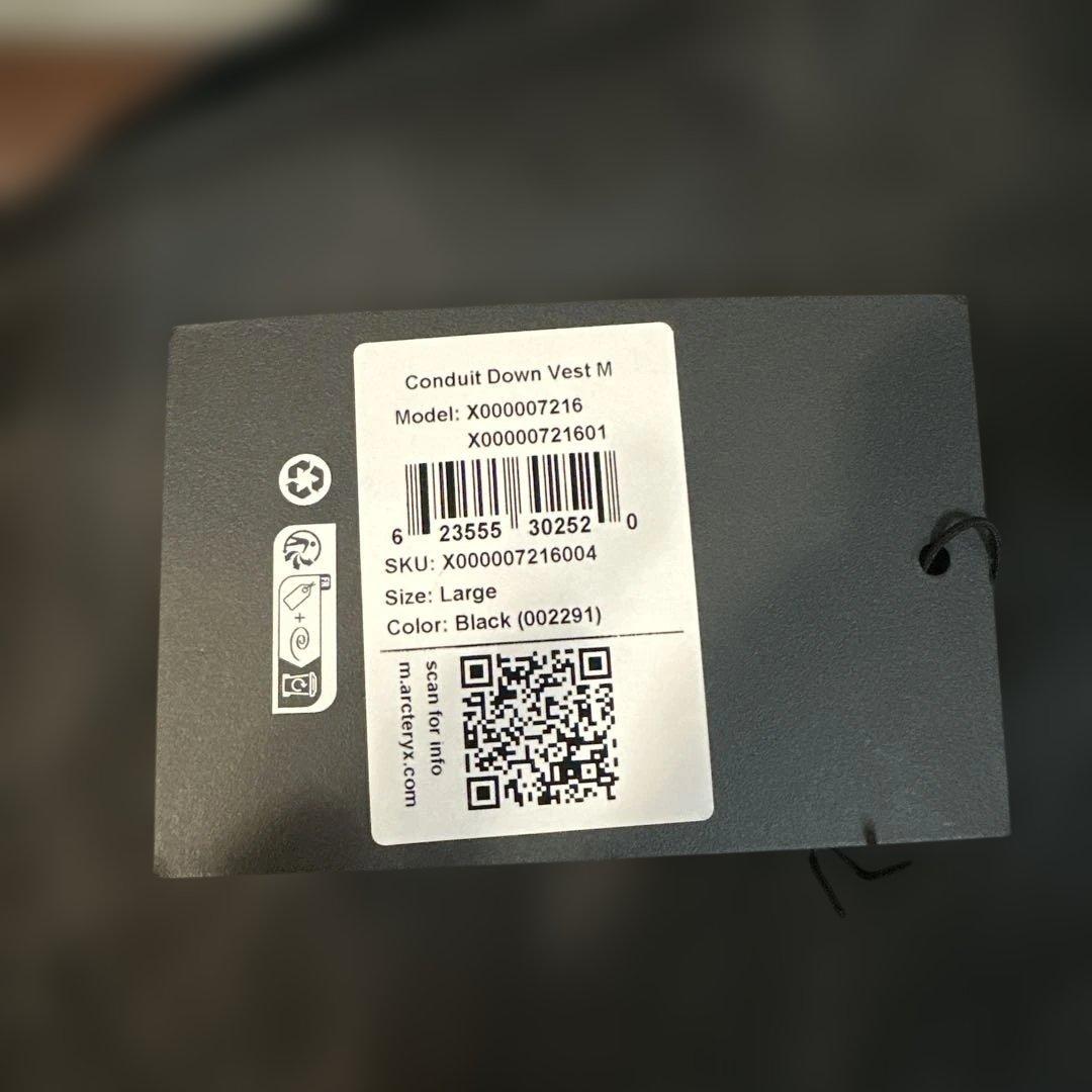 【新品】ARC’TERYX VEILANCE Conduit Down Vest