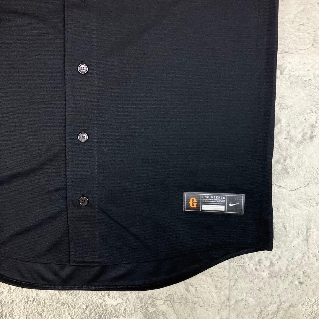 読売ジャイアンツ 巨人 3rd レプリカユニフォーム ナイキ 古着 ブラック L
