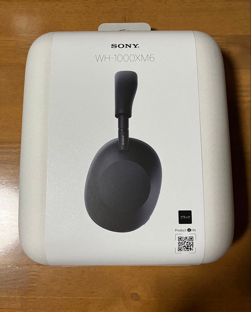 SONY　 WH-1000XM6 　ワイヤレスヘッドホン　【BLACK】