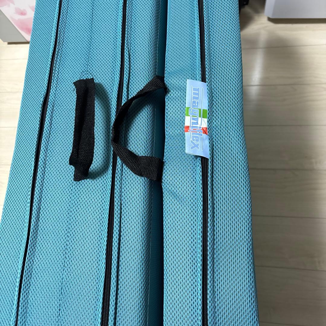 マニフレックスメッシュ.ウィング日本用3つ折り高反発シングルマットレスです。