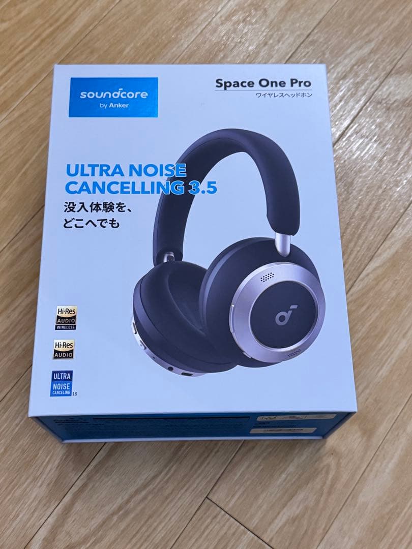 soundcore Space One Pro ワイヤレスヘッドホン