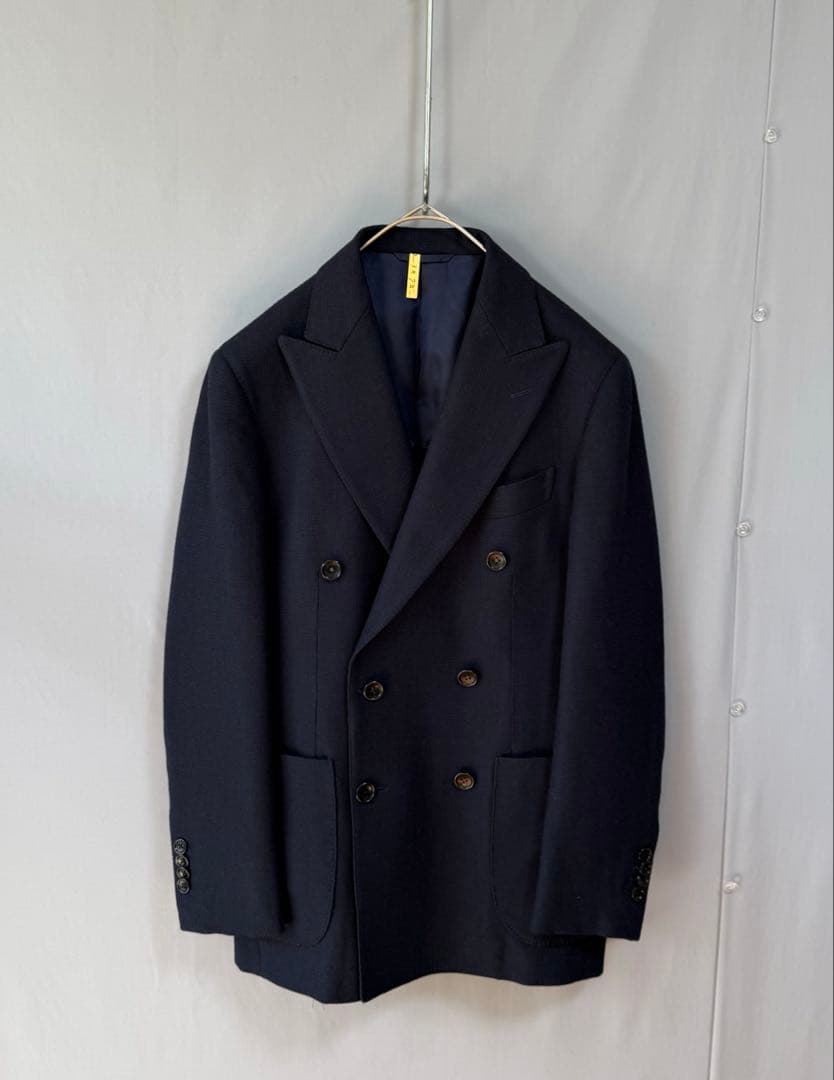 ジャケット・アウター BEAMS F COMERO DOUBLE-BREASTED JACKET