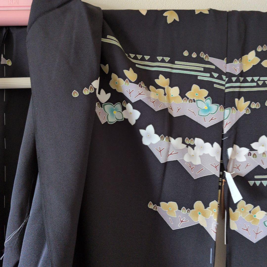 未仕立て　正絹手描き友禅訪問着