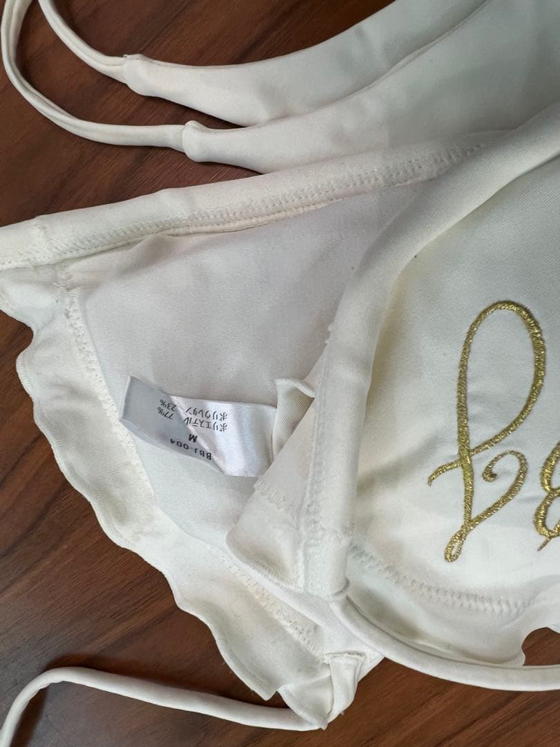 ベストボディジャパン大会公式水着 オフホワイト Mサイズ ⭐️再々値下げ⭐️