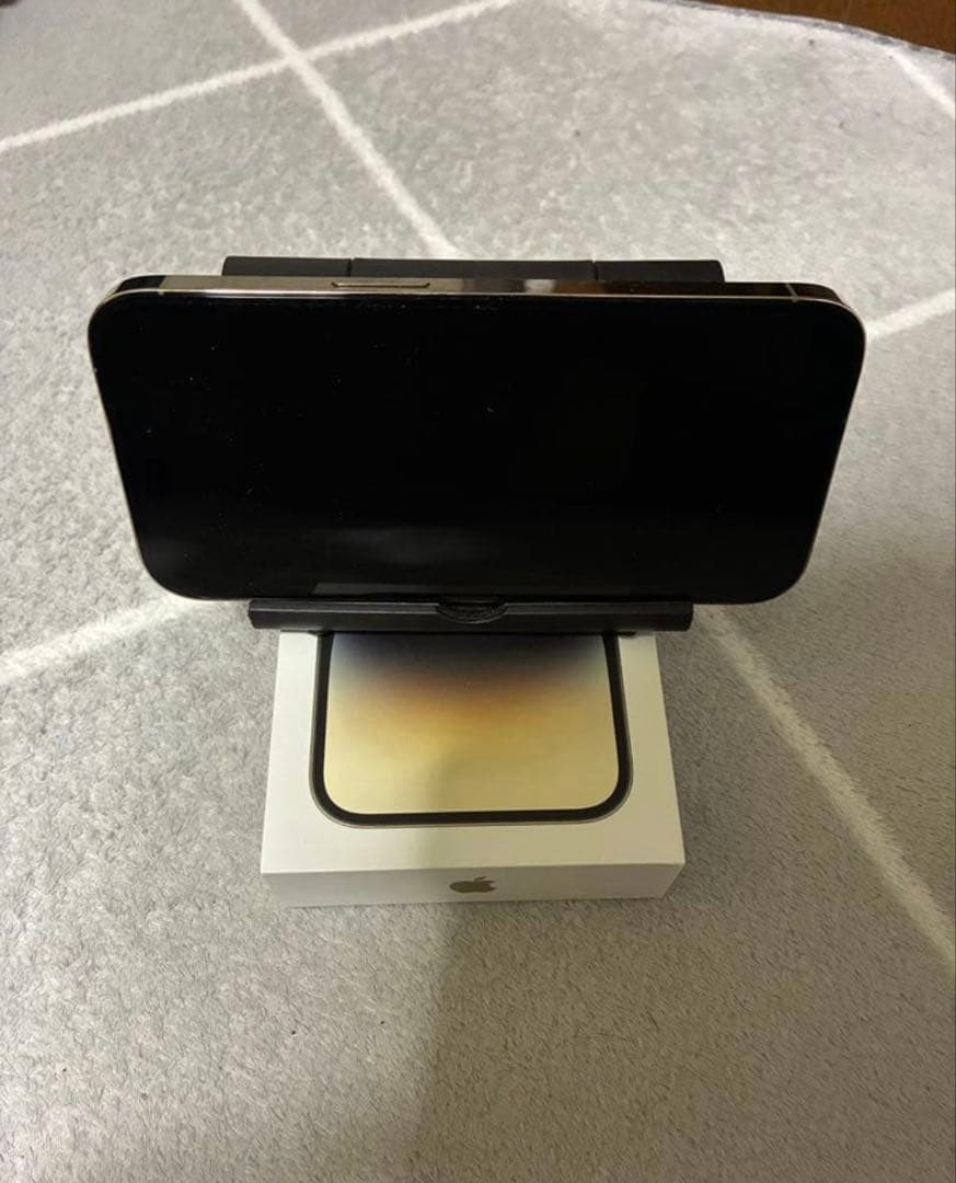 【美品】Apple iPhone 14 Pro ゴールド 本体